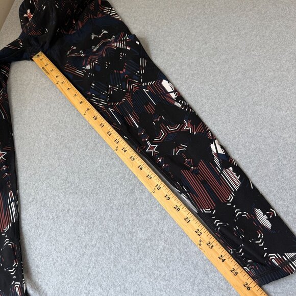 Sweaty Betty The Power Leggings Black Blue Brown Aztec‎ Print Athletic Womens XS - Picture 11 of 14